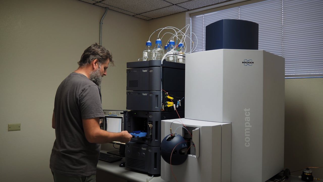 HPLC and mass-spectrometry instruments at MZ Biolabs